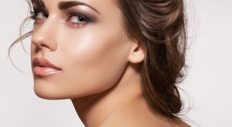 Display of beautiful skin