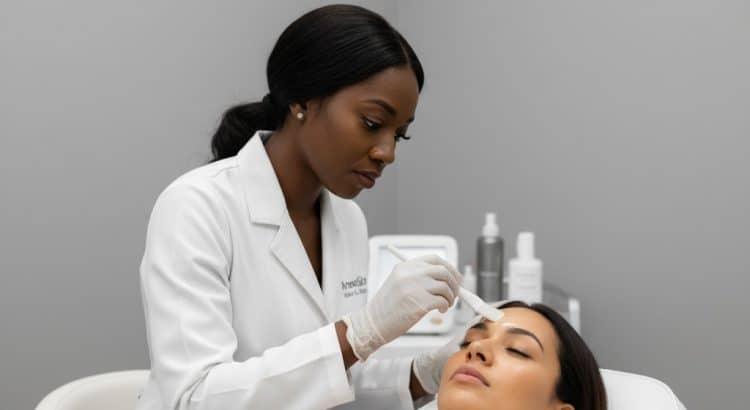 Medical grade chemical peel treatment in Washington DC -AnewSkin MedSpa