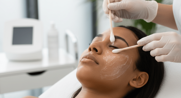 AnewSkin medium chemical peels washington dc skin of color